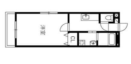 アンプルールリーブル花梨間取り