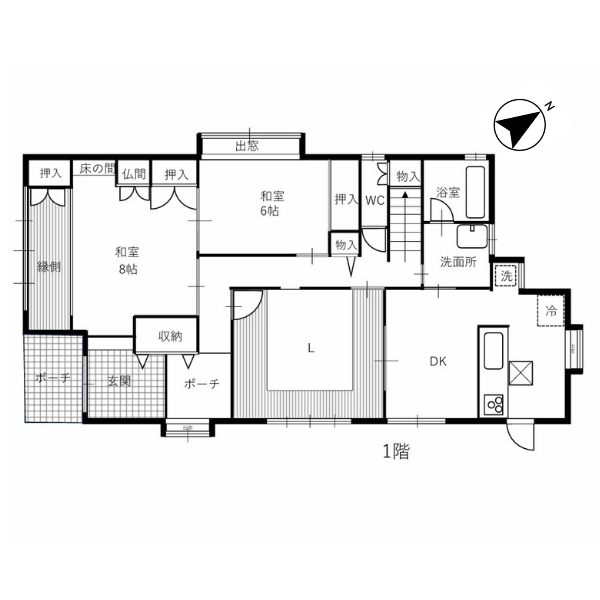 間取図 1階