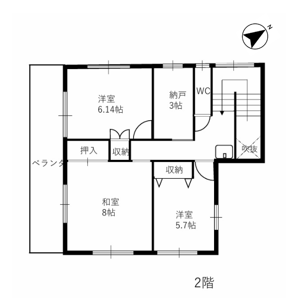 間取図 2階